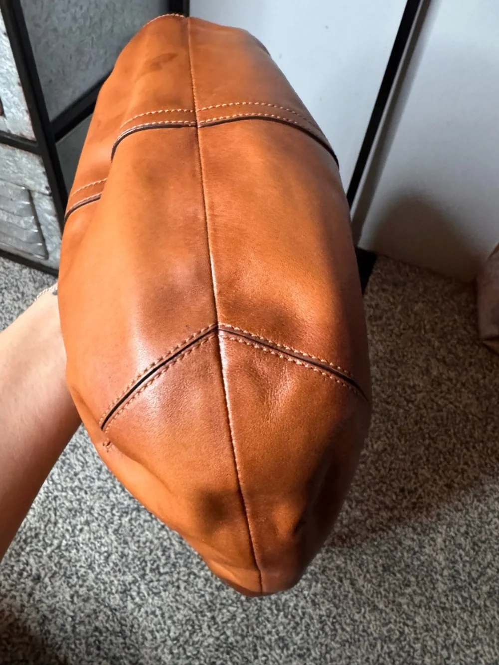 Coach vintage ergo Hobo Shoulder Bag in Cognac Brown - Picture 7 of 9